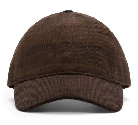 Casquette Macklow tartan marron BARBOUR