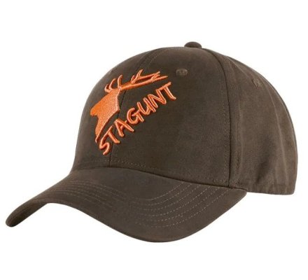 Casquette Peisey logo orange STAGUNT