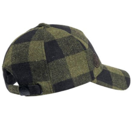 Casquette à carreaux verte BERETTA
