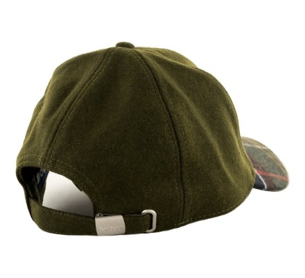 Casquette Laine Roker Sports vert tartan BARBOUR