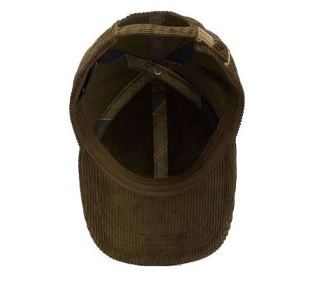 Casquette velours Preston beige BARBOUR