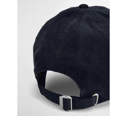 Casquette velours Preston bleue BARBOUR