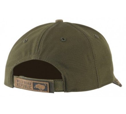 Casquette Wild Boar Republic kaki PERCUSSION
