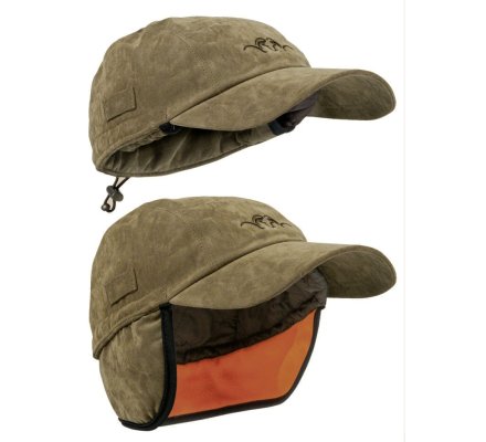 Casquette avec cache oreilles Argali Olive Blaser