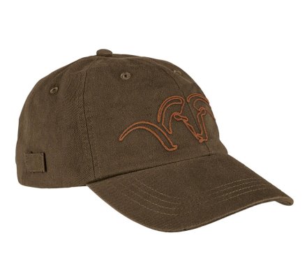 Casquette Argali brodée orange - marron BLASER