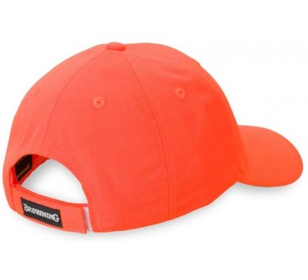 Casquette Browning orange fluo Safety 3D