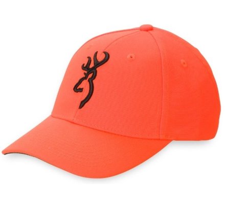 Casquette Browning orange fluo Safety 3D