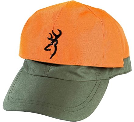Casquette Browning reversible verte / Orange