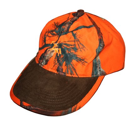 Casquette camo orange fluo Cap Ghost Verney Carron