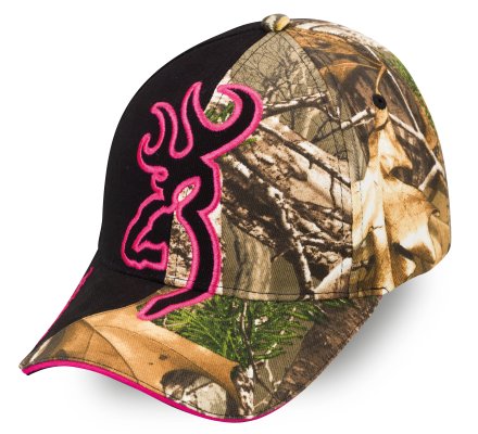 Casquette femme camouflage rose Big Buckmarck BROWNING