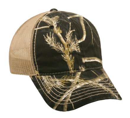 Casquette Realtree Meshback APC Black/Kaki