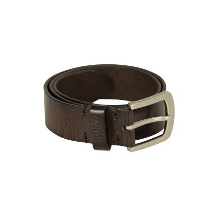 Ceinture en cuir marron foncé Deerhunter