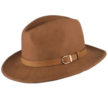 Chapeau chasse camel SOMLYS