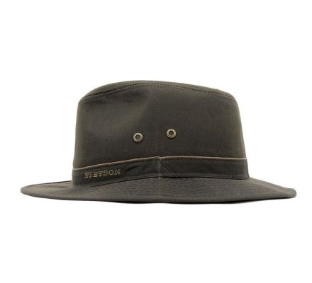 Chapeau Stetson Coton ciré Traveller 2XL(62-63 - Ducatillon