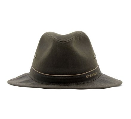 Chapeau Traveller Coton Ciré STETSON