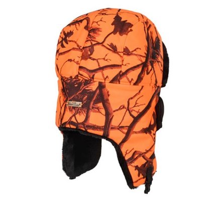 Chapka camo orange fluo Boréale CLUB INTERCHASSE