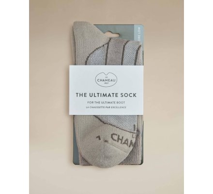 Chaussettes basses mixtes Explore grises LE CHAMEAU