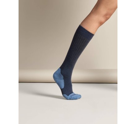 Chaussettes femme Iris bleu LE CHAMEAU