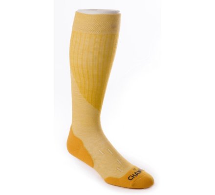 Chaussettes femme Iris jaune LE CHAMEAU