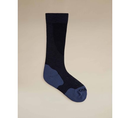 Chaussettes femme Iris noir LE CHAMEAU