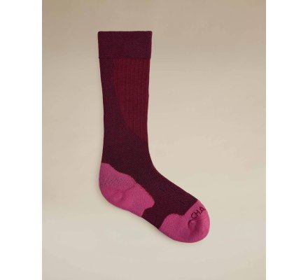Chaussettes femme Iris rouge LE CHAMEAU