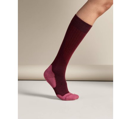 Chaussettes femme Iris rouge LE CHAMEAU