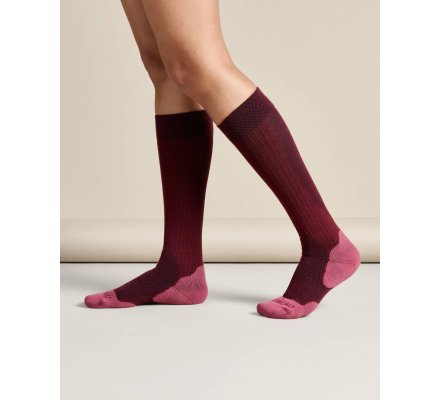 Chaussettes femme Iris rouge LE CHAMEAU