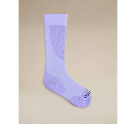 Chaussettes femme Iris lila LE CHAMEAU