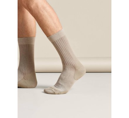 Chaussettes hommes Country Cross beiges LE CHAMEAU