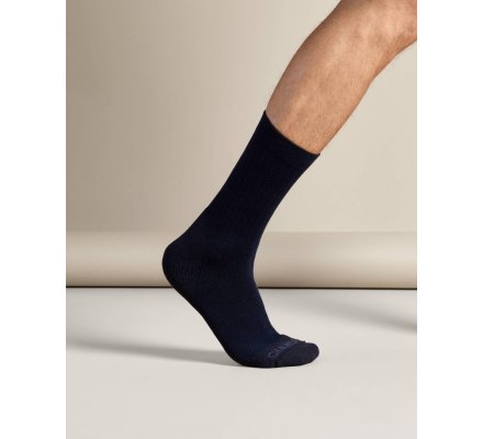 Chaussettes hommes Country Cross bleues LE CHAMEAU