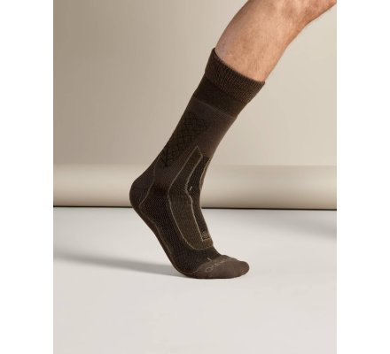 Chaussettes mixtes Explore Mid vertes LE CHAMEAU