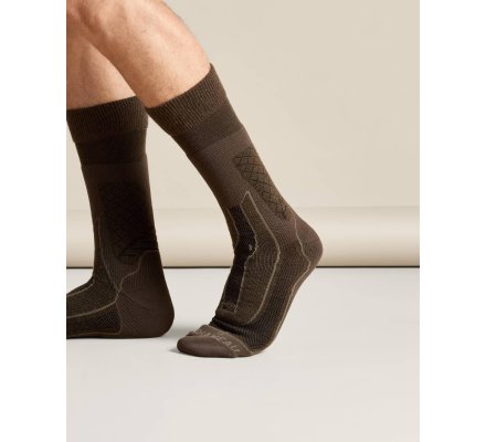 Chaussettes mixtes Explore Mid vertes LE CHAMEAU
