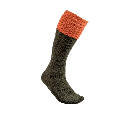 Chaussettes hautes Natun Rouille Club Interchasse