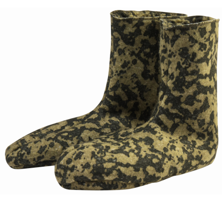 Chaussons de bottes en fibre de velours kaki camouflage Deerhunter 
