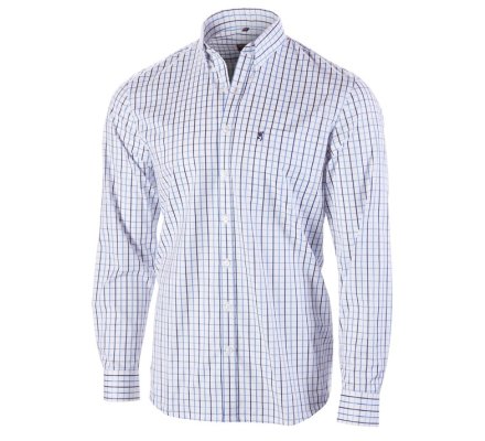 Chemise BROWNING James bleue à manches longues