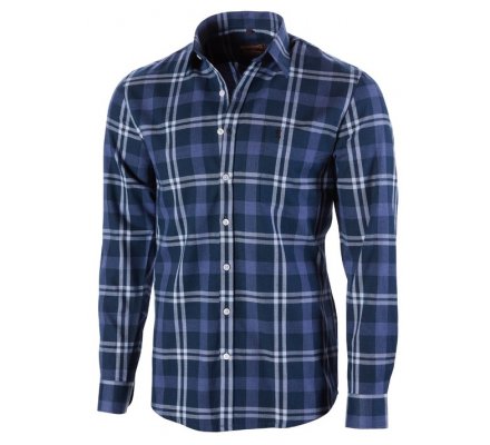 Chemise  BROWNING Ryan bleue à manches longues