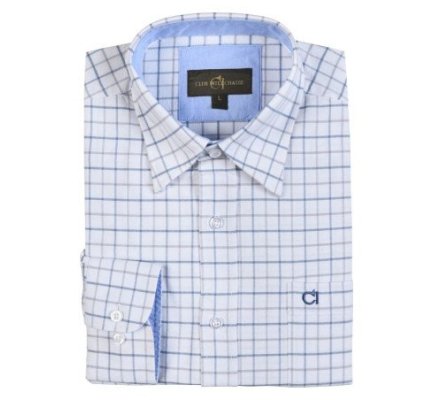 Chemise à manches longues Actéon bleu Club Interchasse