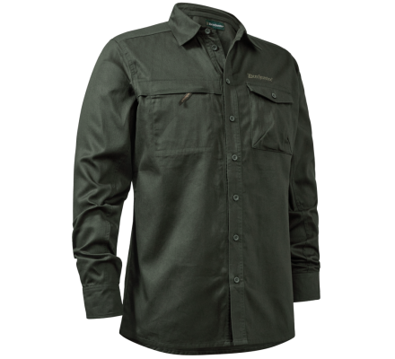 Chemise Atlas manches longues verte DEERHUNTER