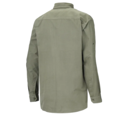 Chemise Belmont à manches longues kaki VERNEY CARRON