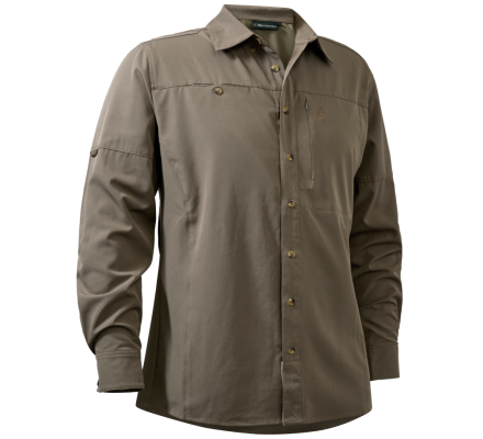 Chemise Canopy gris DEERHUNTER