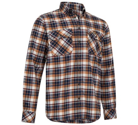 Chemise Charles marron DEERHUNTER