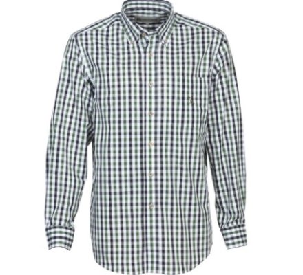 Chemise carreaux vert/noir Durance Percussion