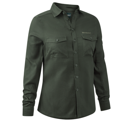 Chemise femme verte manches longues Atlas DEERHUNTER