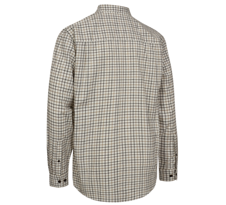 Chemise carreaux beige Gavin DEERHUNTER