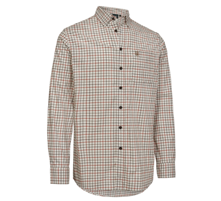 Chemise carreaux orange Gavin DEERHUNTER