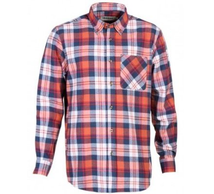 Chemise à carreaux Gordes rouge PERCUSSION  