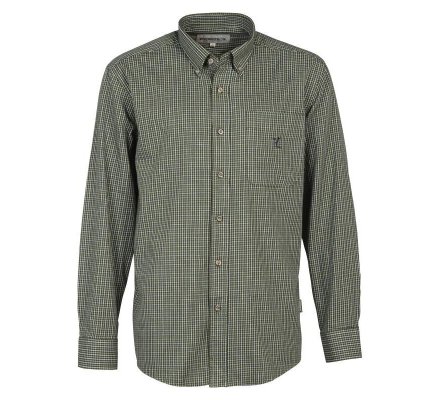 Chemise homme à manches longues pembroke kaki PERCUSSION