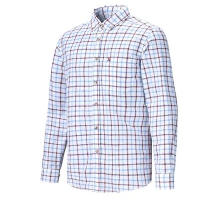Chemise homme en lin Clairval grenat Verney Carron