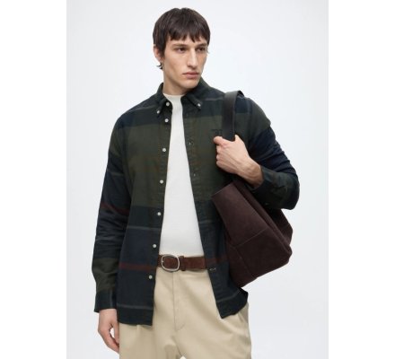 Chemise Iceloch Tailored Tartan shadow classic BARBOUR