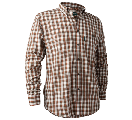 Chemise Jeff marron Deerhunter
